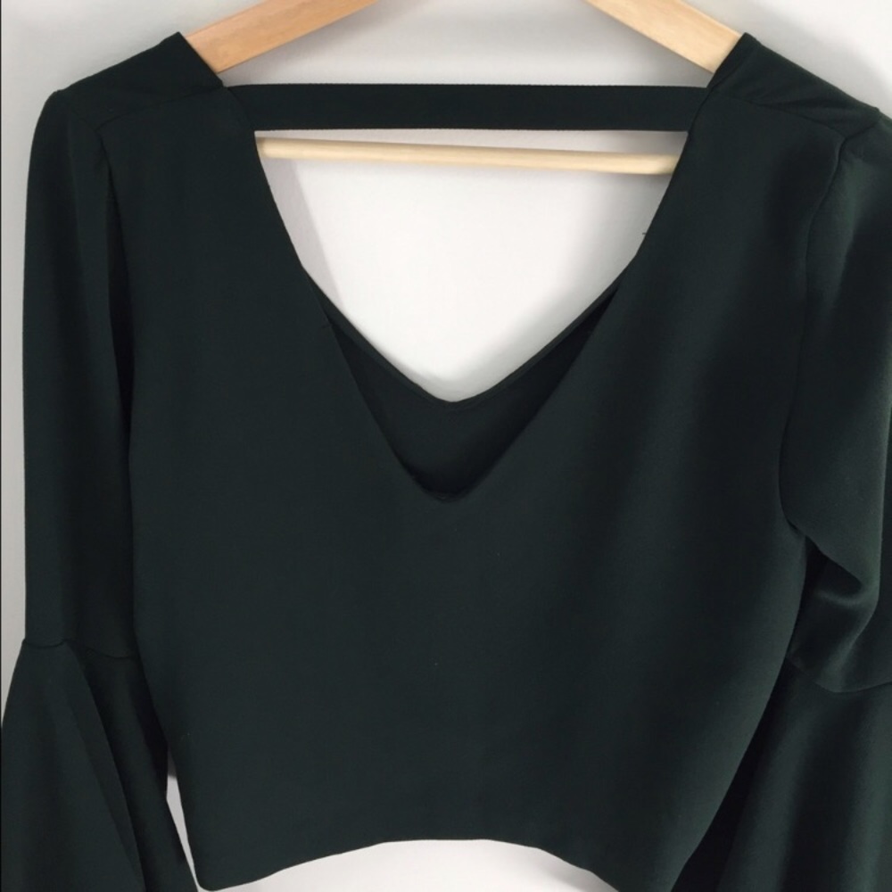 MOVING SALE Zara bell sleeve top - Picture 5 of 7